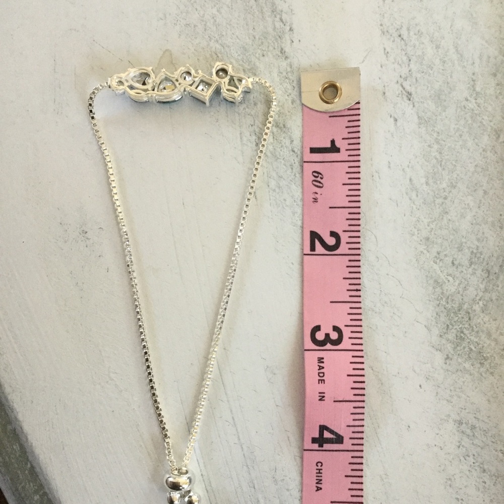 Swarovski Crystals in Brilliance Bolo Bracelet - Picture 3 of 3